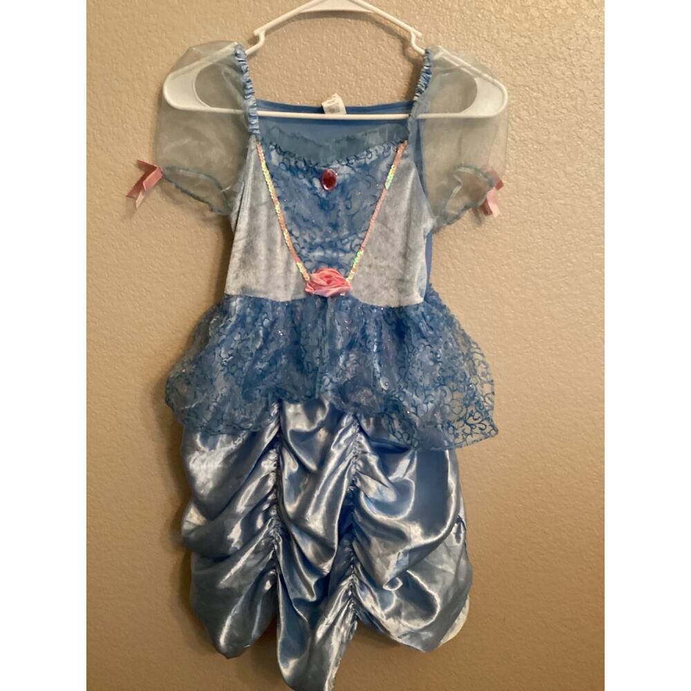 Cinderella Ball Gown Costume Disney Princess Inspired Kids M 8/10